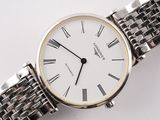 an image of a close up of a wrist watch with roman numerals