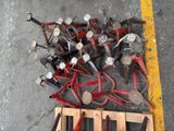 a lot of tools that are sitting on a pallet