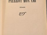 an open book with a picture of a man on it