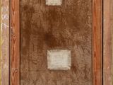 an image of a painting of a square in a wooden frame