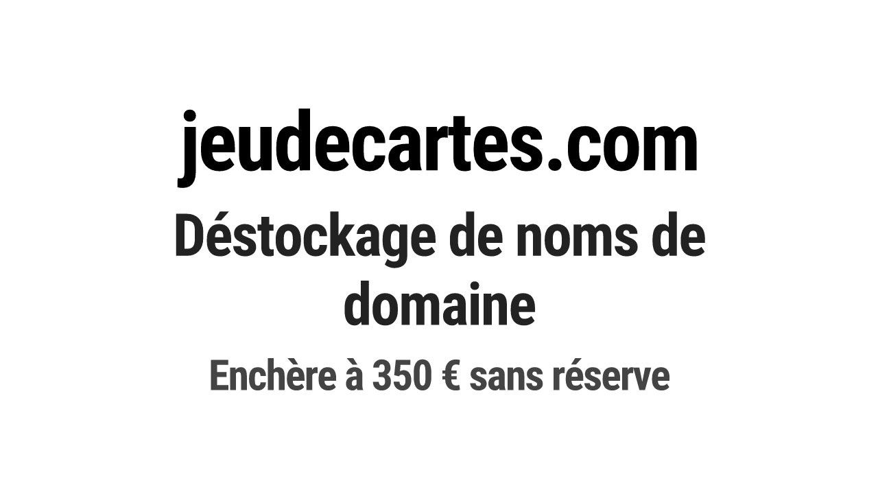Destockage & Invendus