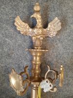 Lot comprenant une paire d'appliques en laiton à deux bras d… (photo 2)