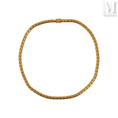 MELLERIO Collier ras de cou en or jaune 18k (750 millièmes) …