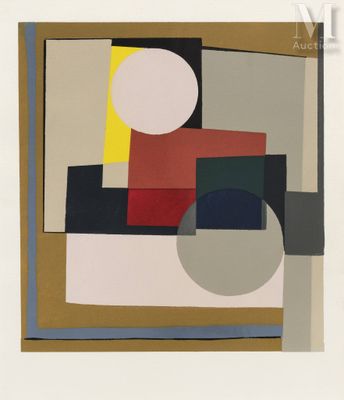 Ben Nicholson (1894-1982) Sans titre (1945), 1953
