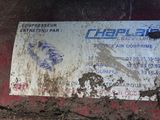 a sticker on the back of a dump truck
