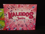 a box of kaleidos junior next to a box of kaleidos junior