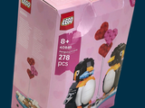 une boîte de Lego sur laquelle figurent un pingouin et un autre pingouin