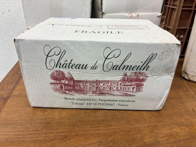 Château de Calmeilh, Benoît AMANIOU, vin de Bordeaux Blanc de 202