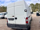 a white van that is parked in a parking lot