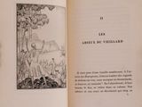 an open book with a picture of a man on it