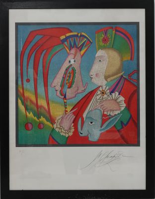 une image d'un tableau représentant un homme et une femme