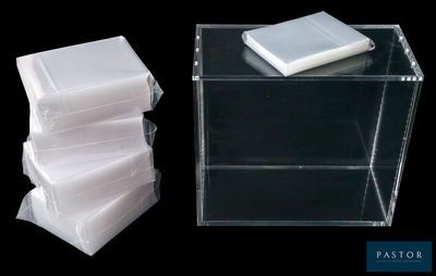 several pieces of plastic are stacked on top of each other