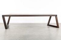 Piero Lissoni (1956), « 196 Rotor », une table à manger asym… (photo 5)