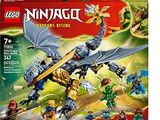 Le coffret Lego Ninja se trouve dans la boîte, qui est ouverte.