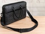 coach laptop bag in signature canvas