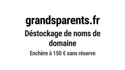 Nom de domaine grandsparents.fr.