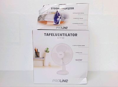 Lot de 2 appareils électroménagers, dont un fer à repasser e…