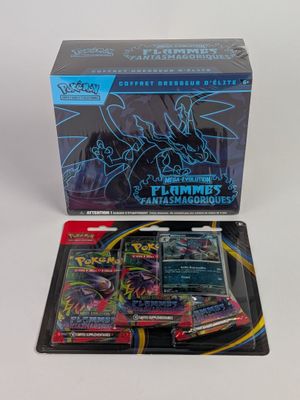 une boîte de cartes à collectionner Pokémon avec une boîte de cartes à collectionner Pokémon