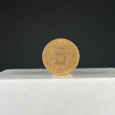 Pièce de 20 francs or (1863) Napoléon III - Photo 1