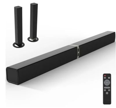 Barre de son MEIDONG - 50W - Bluetooth - Son surround dynami…