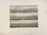 a black and white photo of waves in the ocean