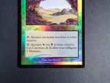 a picture of a card with a picture of a cave