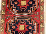 an image of two rugs with different colors and patterns