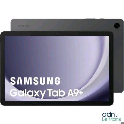 Tablette Samsung Galaxy Tab A9 dotée d'un écran incurvé
