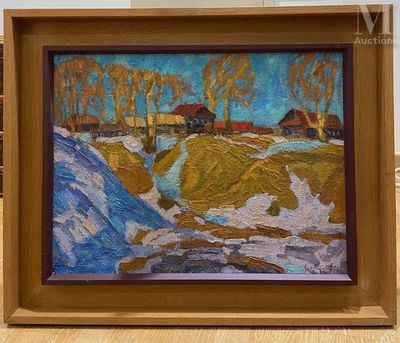 une photo d'une peinture exposée dans un musée