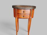 an image of a small table with a drawer on top of it