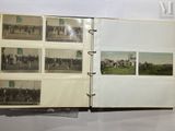 an open book with a bunch of pictures on it