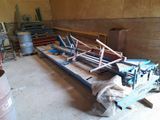 a picture of a room that has a lot of tools in it