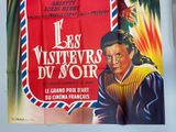 french movie poster for les wisterers du soir