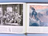 an open book with a picture of a man on a horse and a picture of a man on a horse