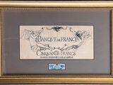 an image of a picture of a plaque with a picture of a dragon on it