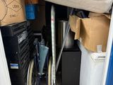 a small room with a lot of stuff in it