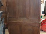 an image of a wooden bed frame in a room