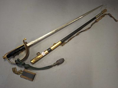 SABRE d'OFFICIER de l'ARMEE de l'AIR ITALIENNE.