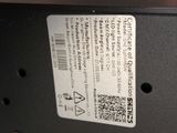 a label on the back of a laptop computer