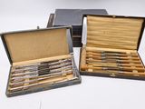 three different types of knives in a case
