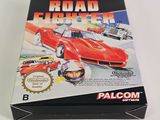 the box for the game road racer is open and ready to be played