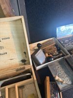 Lot d'imprimerie, tampons, lettres, rouleaux, outillages, ap… (photo 4)