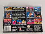 the back cover of a nintendo game box with a picture of the game