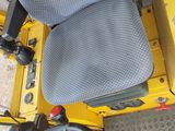 a close up view of the back end of a construction vehicle