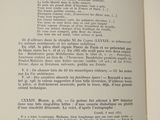 an open book with a black and white image of a number of words