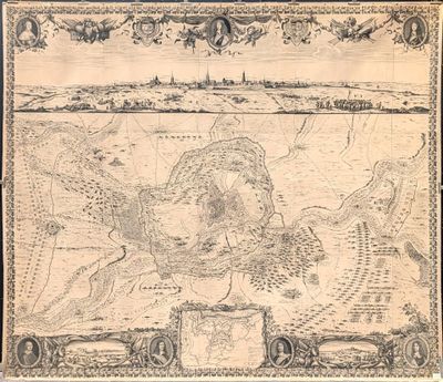 an old map of the city of boston, massachusetts