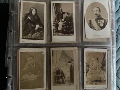 a lot of old photos of people in the picture