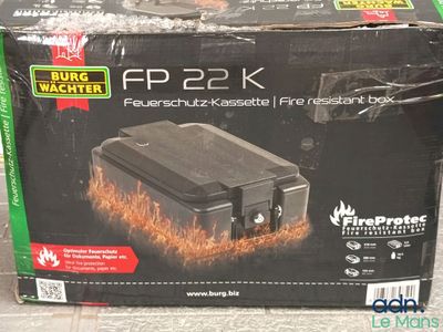 Coffre de rangement anti feu BURG WACHTER - Neuf descellé - …