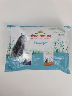 Lot de 6 - ALMO NATURE - Nourriture humide chat Urinary Help…