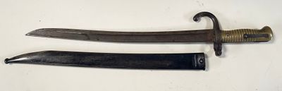 two knives are laying side by side on a white surface